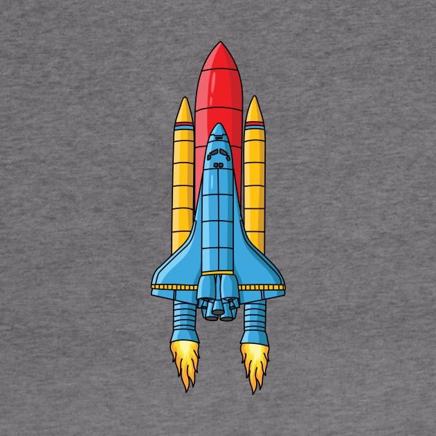 Rocket ship cartoon illustration by Cartoons of fun